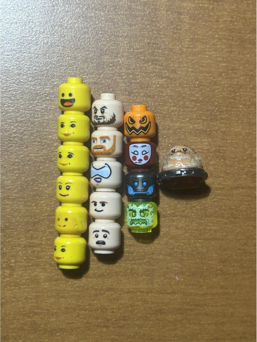 LEGO Minifigure Parts Lot Heads Torsos Legs Mixed Characters